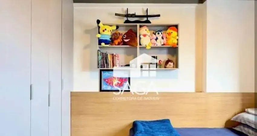 Apartamento com 4 dormitórios à venda, 134 m² por r$ 1.400.000,00 - vila guilhermina - praia grande/sp