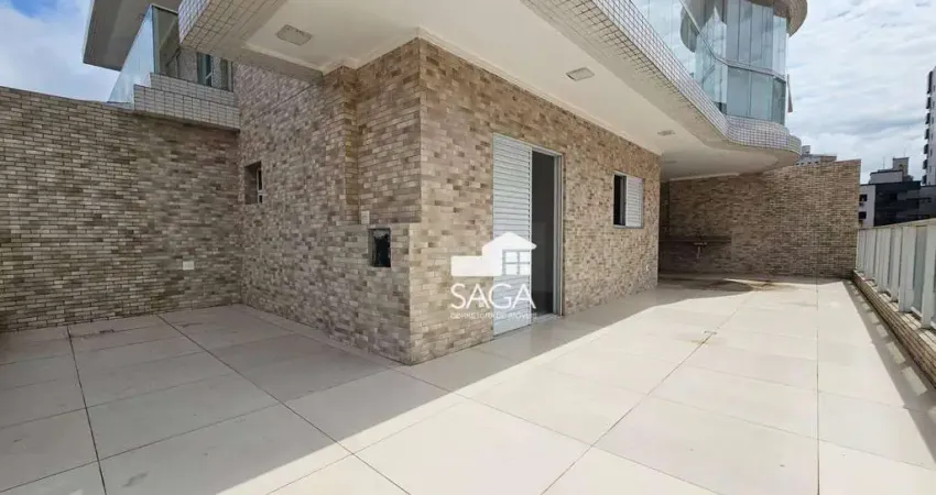 Apartamento garden com 2 dormitórios à venda, 82 m² por r$ 850.000 - vila guilhermina - praia grande/sp