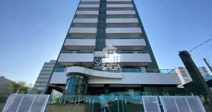 Apartamento com 2 dormitórios à venda, 73 m² por r$ 450.000 - vila guilhermina - praia grande/sp