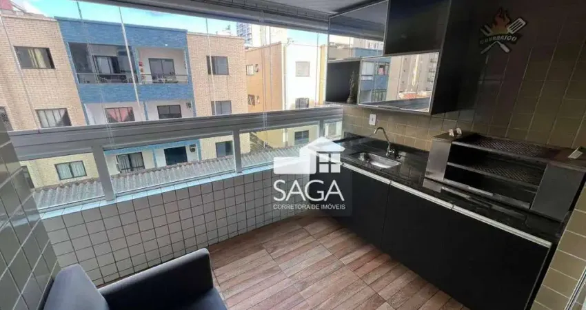Apartamento com 2 dormitórios à venda, 72 m² por r$ 595.000,00 - canto do forte - praia grande/sp