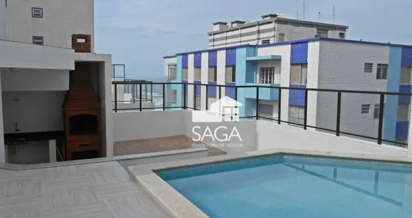 Apartamento com 1 dormitório à venda, 50 m² por r$ 299.000,00 - ocian - praia grande/sp