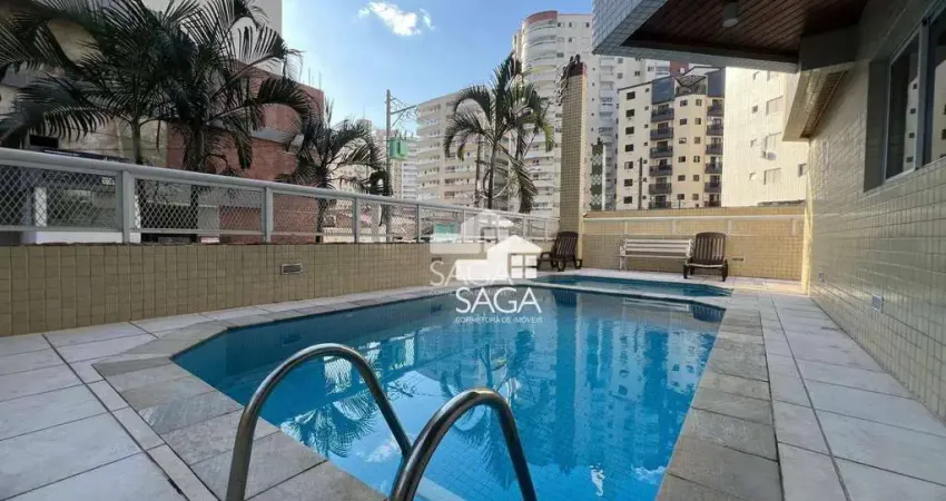Apartamento com 2 dormitórios à venda, 78 m² por r$ 470.000 - vila guilhermina - praia grande/sp