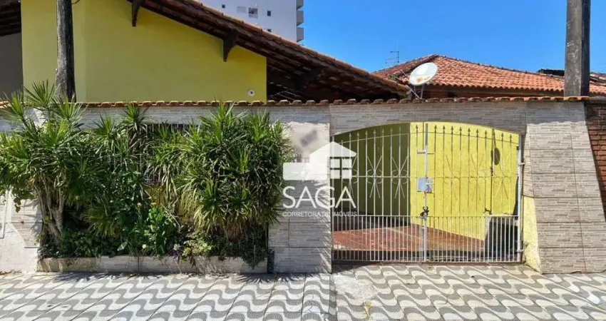 Casa com 2 dormitórios à venda, 81 m² por r$ 392.500 - vila caiçara - praia grande/sp