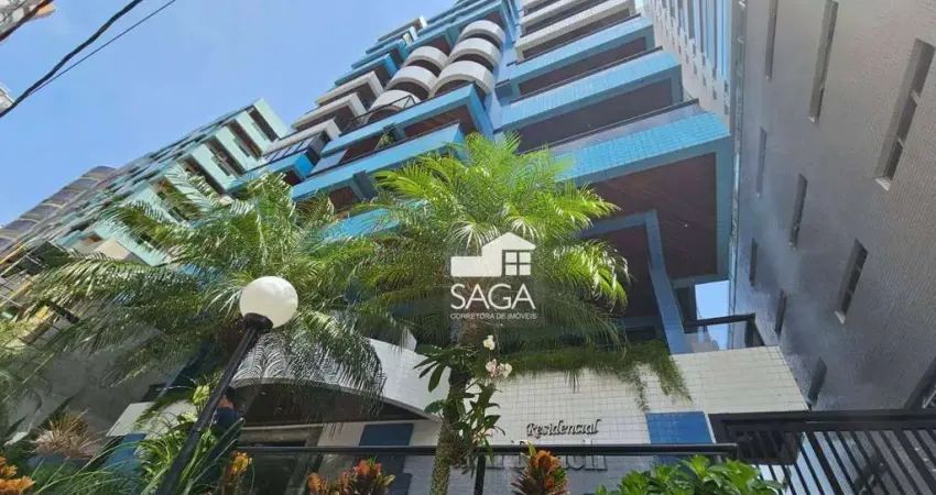 Apartamento com 2 dormitórios à venda, 81 m² por r$ 525.000 - canto do forte - praia grande/sp