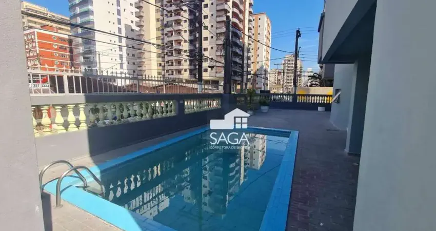 Apartamento com 1 dormitório à venda, 57 m² por r$ 230.000,00 - tupi - praia grande/sp