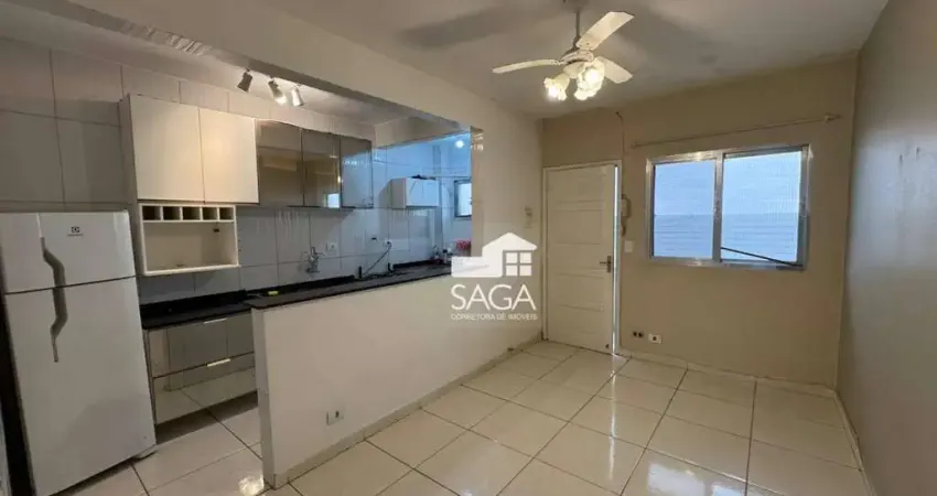 Apartamento com 1 dormitório à venda, 55 m² por r$ 225.000,00 - canto do forte - praia grande/sp
