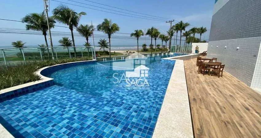 Apartamento com 3 dormitórios à venda, 112 m² por r$ 895.000 - caiçara - praia grande/sp