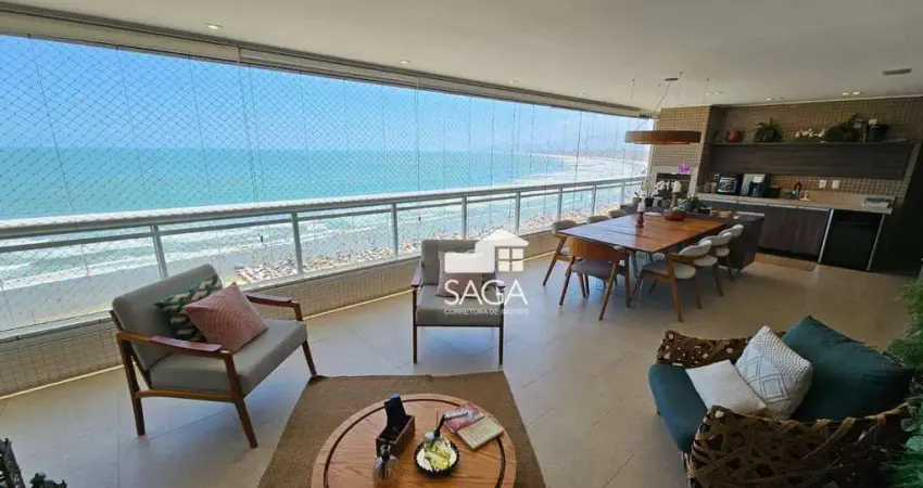 Apartamento com 4 dormitórios à venda, 250 m² por r$ 4.950.000,00 - canto do forte - praia grande/sp