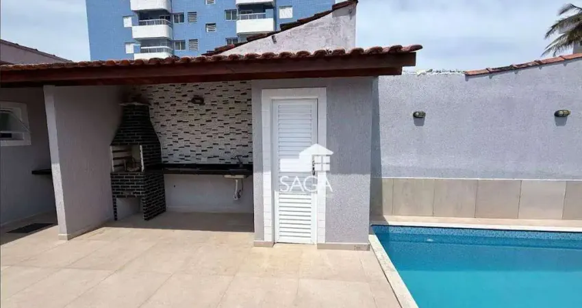 Casa com 2 dormitórios à venda, 70 m² por r$ 510.000,00 - maracanã - praia grande/sp