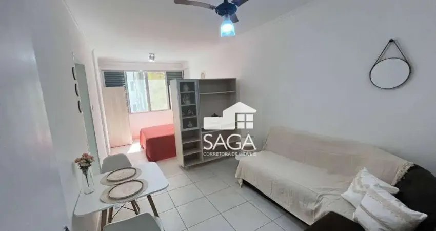 Kitnet com 1 dormitório à venda, 38 m² por r$ 240.000,00 - vila guilhermina - praia grande/sp