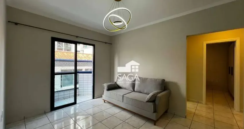 Apartamento com 1 dormitório à venda, 53 m² por r$ 365.000,00 - canto do forte - praia grande/sp