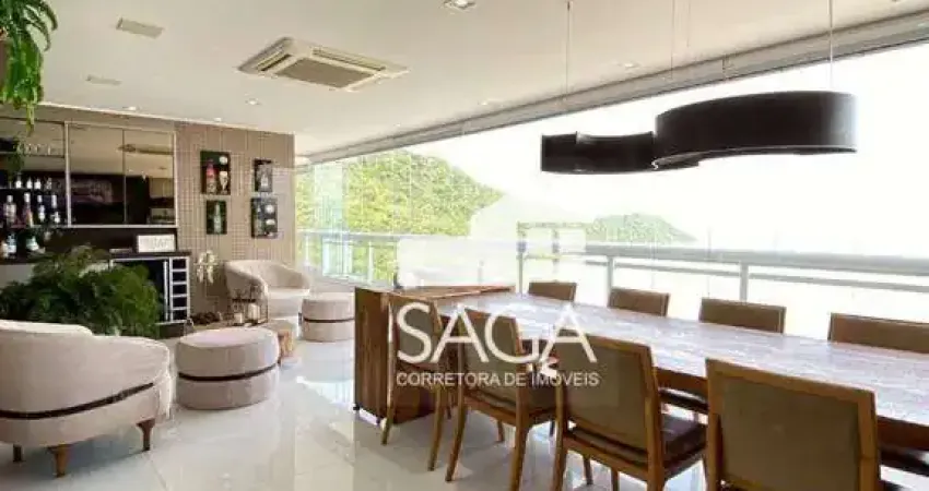 Luxo absoluto frente mar no nossolar prime apartamento com 4 dormitórios à venda, 250 m² por r$ 4.950.000 - canto do forte - praia grande/sp