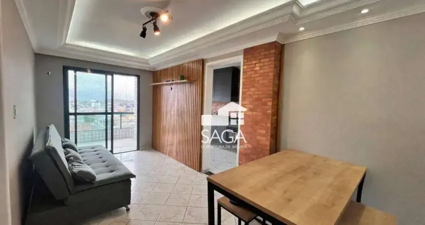 Apartamento com 1 dormitório à venda, 51 m² por R$ 380.000,00 - Vila Guilhermina - Praia Grande/SP