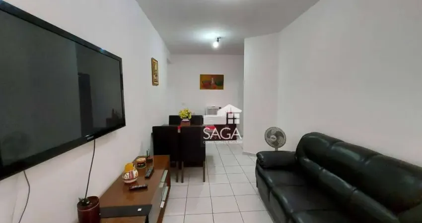Apartamento com 1 dormitório à venda, 56 m² - Canto do Forte - Praia Grande/SP
