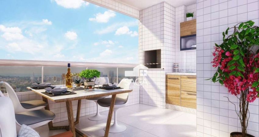 Apartamento com 2 dormitórios à venda, 84 m² por R$ 614.186,61 - Tupi - Praia Grande/SP