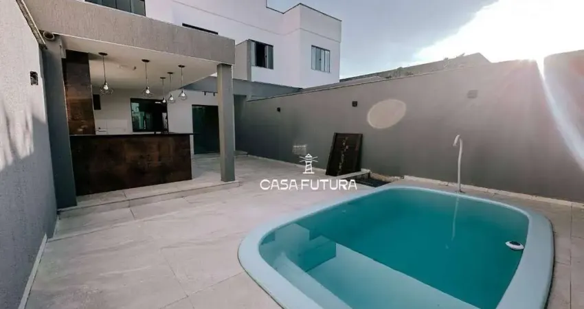 Casa com 3 dormitórios à venda, 134 m² por R$ 630.000,00 - Vale do Sol - Pinheiral/RJ