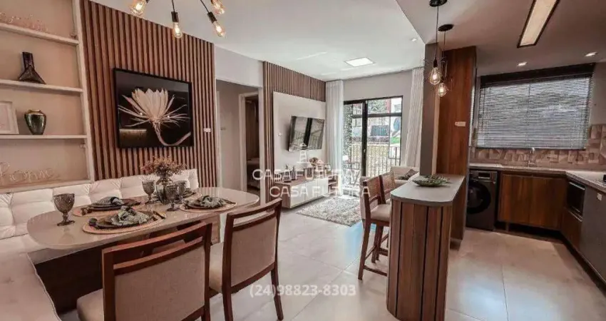 Apartamento com 1 dormitório à venda, 43 m² por R$ 297.000,00 - São Luís - Volta Redonda/RJ