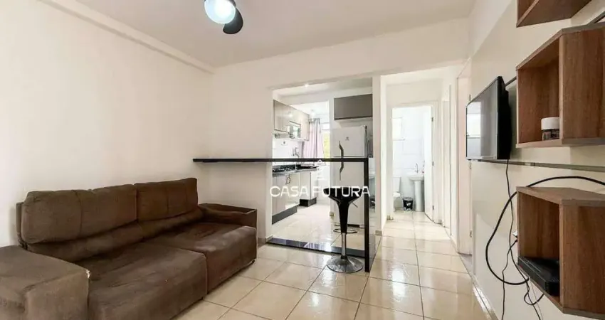 Apartamento com 2 dormitórios à venda, 44 m² por r$ 195.000,00 - água limpa - volta redonda/rj