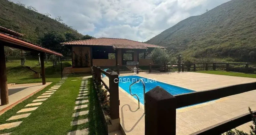 Sítio com 5 dormitórios à venda, 72100 m² por r$ 2.600.000,00 - rialto - barra mansa/rj