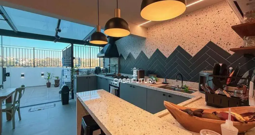 Cobertura com 3 dormitórios à venda, 120 m² por r$ 850.000,00 - jardim normandia - volta redonda/rj