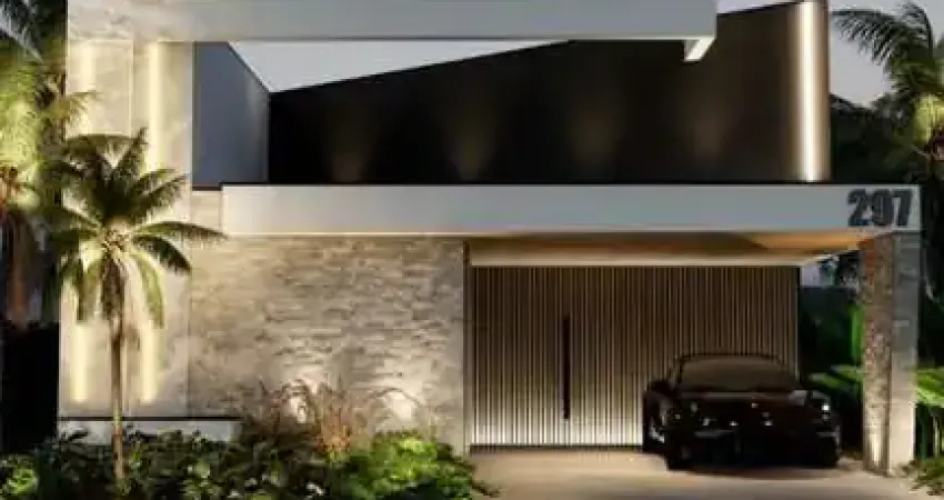 Casa de Altíssimo Padrão na Planta no Alphaville – 3 Suítes, Piscina com Spa e Planejados