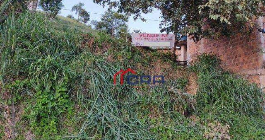 Terreno à venda, 358 m² por R$ 130.000,00 - Colônia Santo Antônio - Barra Mansa/RJ