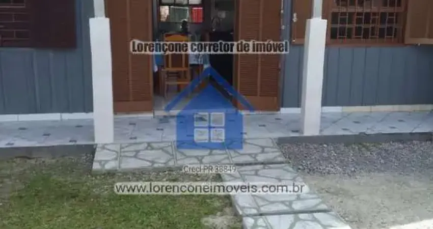 Casa para Venda em Pontal do Paraná, Grajau, 3 dormitórios, 1 banheiro, 2 vagas