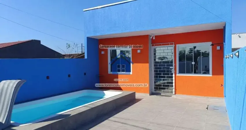 Casa para Venda em Pontal do Paraná, Praia de leste, 2 dormitórios, 1 banheiro, 1 vaga