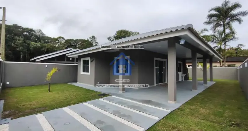 Casa para Venda em Pontal do Paraná, Guaraguaçu, 3 dormitórios, 1 banheiro, 2 vagas