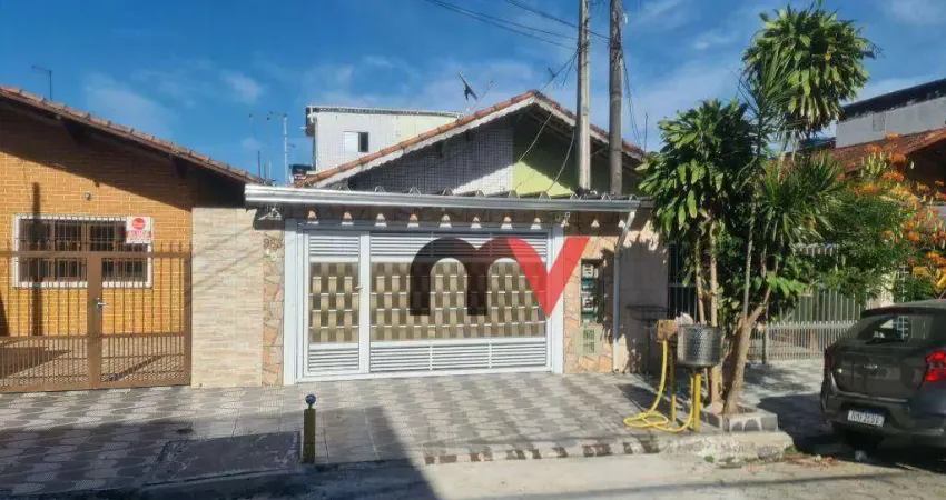 Casa com 1 dormitório para alugar, 80 m² por R$ 1.300,00/mês - Mirim - Praia Grande/SP