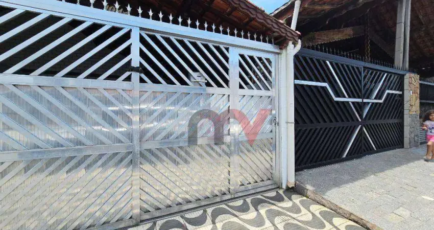 Casa com 2 dormitórios para alugar, 68 m² por r$ 2.600,01/mês - mirim - praia grande/sp