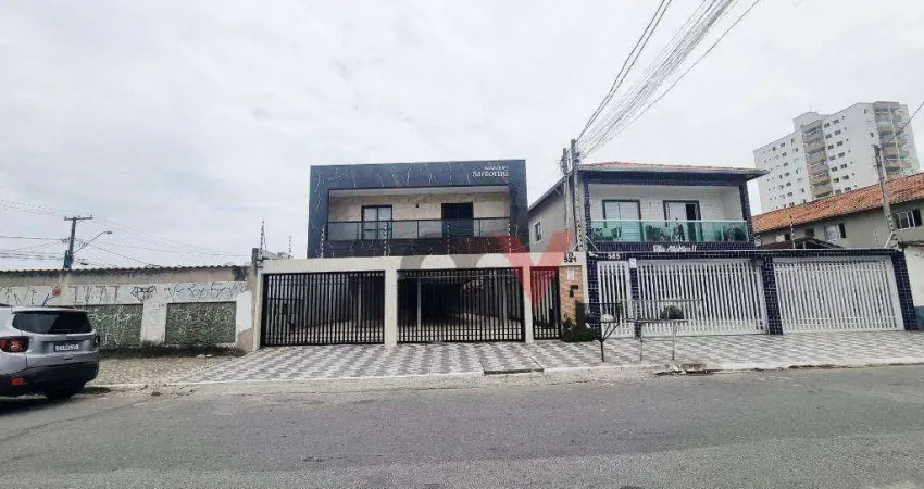 Sobrado para alugar, 62 m² por r$ 2.400,02/mês - tupi - praia grande/sp