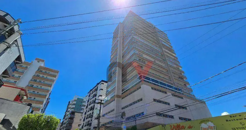 Apartamento com 2 dormitórios à venda, 89 m² por r$ 550.000 - boqueirão - praia grande/sp