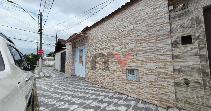 Casa com 2 dormitórios à venda, 88 m² por r$ 650.000 - balneário pires - praia grande/sp