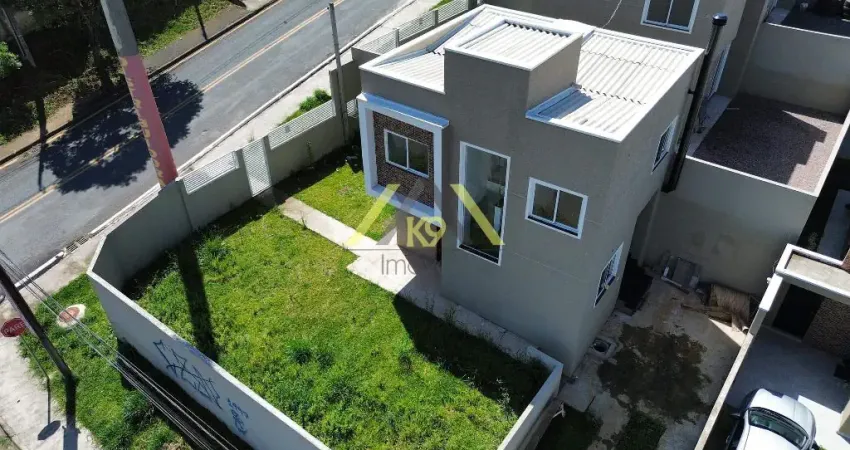 SOBRADO DE ESQUINA COM SUÍTE E CENTRAL A GÁS NO MARACANÃ EM COLOMBO