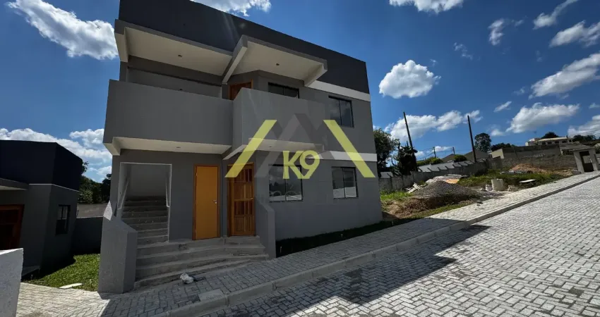 Casas sobrepostas com churrasqueira no parque do embu em colombo