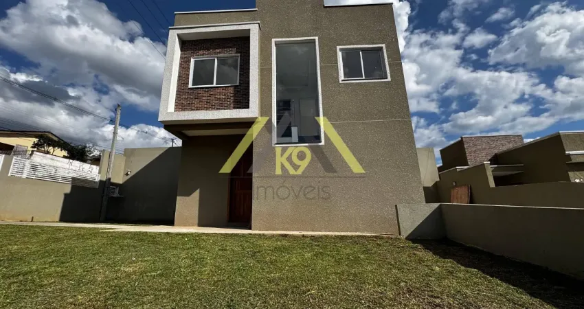 Sobrado de esquina com suíte e central a gás no maracanã em colombo