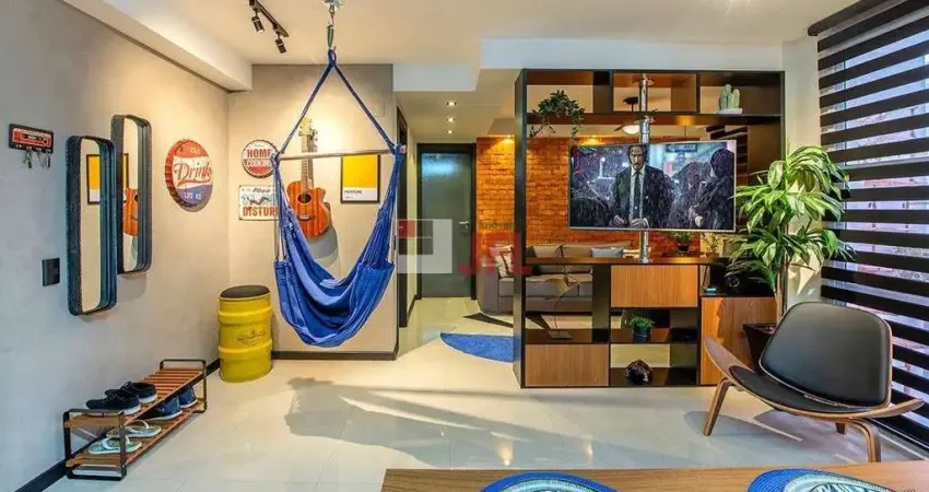 Apartamento de 2 quartos revertido para 1 com suíte e sala ampliada - UP Barra Condomínio Clube - Anil - Jacarepaguá