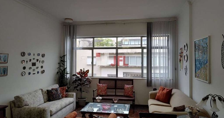 Apartamento 3 quartos com dependência completa  e vaga - 133m² - Laranjeiras - RJ