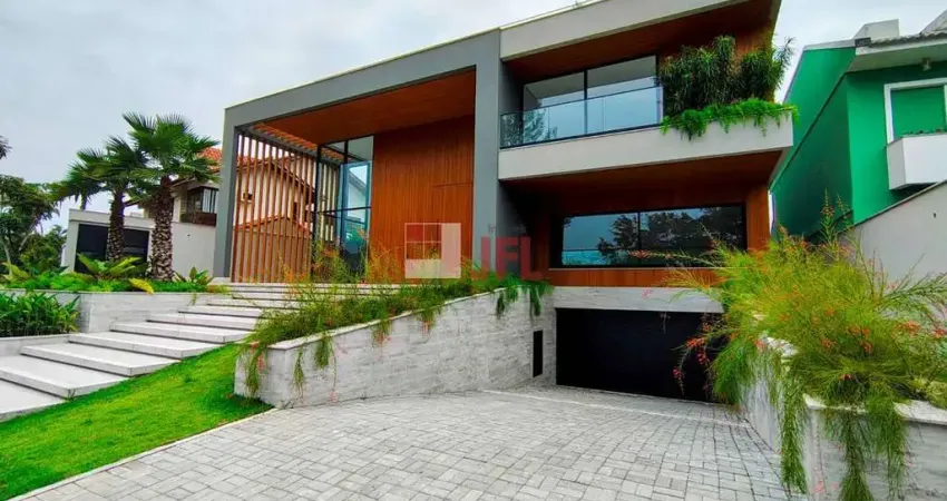 Casa contemporânea de construtor 1417 m² sob dunas 5 suítes com closet e 8 vagas de garagem subsolo