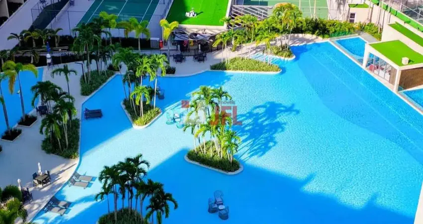 Cobertura linear 3 quartos com 3 suítes e dependência completa orygem acqua home - barra da tijuca - rj