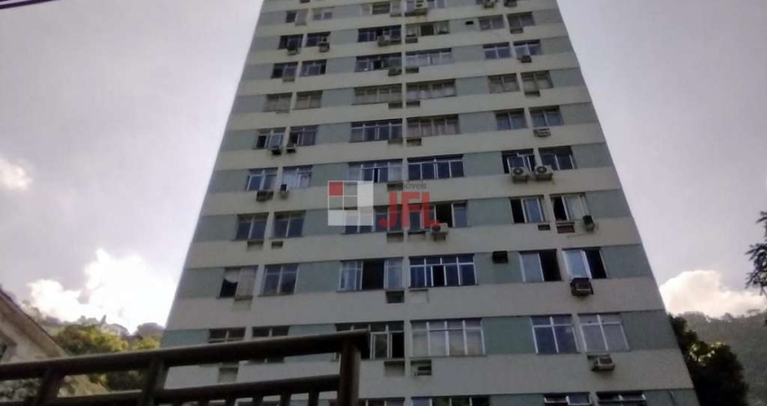 apartamento de 2 quartos com suíte e dependência completa - Rua Pereira da Silva - Laranjeiras