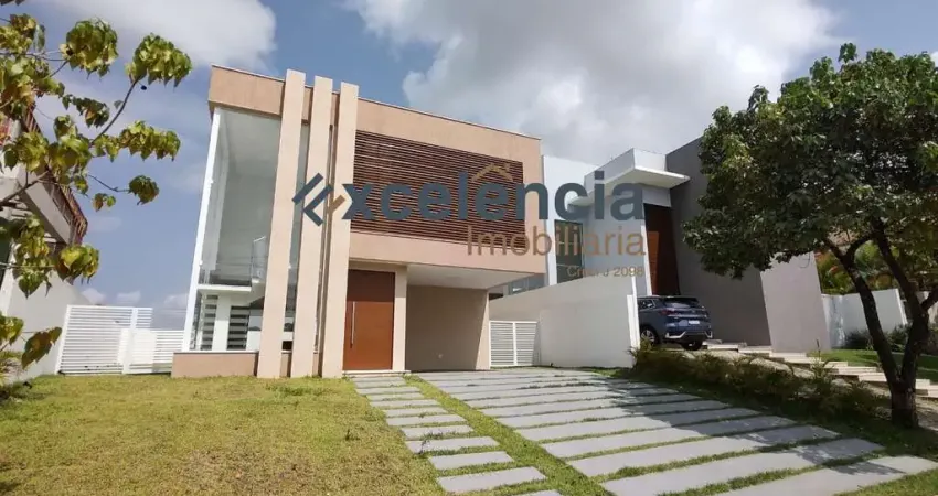 Casa duplex com 5 quartos, 392,17m2 de terreno, no Alphaville Litoral Norte!