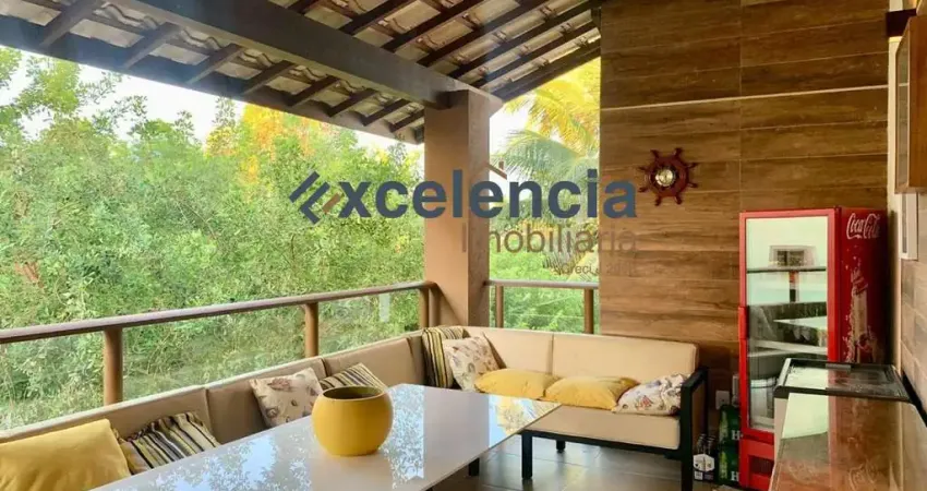 Apartamento duplex com 88 m², pé na areia, mobiliado, 2 suítes e 2 vagas, em frente às piscinas naturais, na praia da espera , em itacimirim
