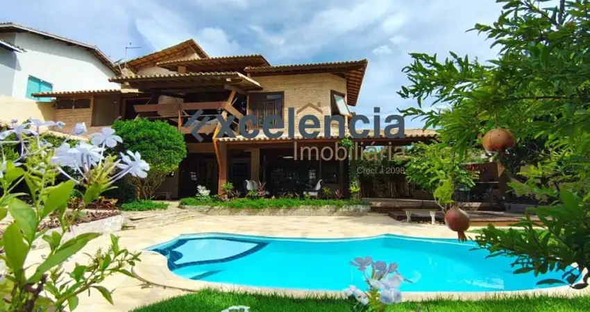 Casa à venda em condomínio fechado com 5 suítes, 595m2, em piatã!