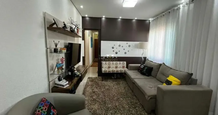 Cobertura à venda, 165 m² por r$ 860.000,01 - campestre - santo andré/sp