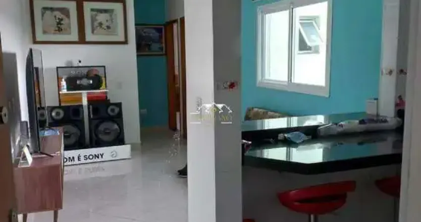 Cobertura com 2 dormitórios à venda, 100 m² por r$ 530.000,00 - vila camilópolis - santo andré/sp