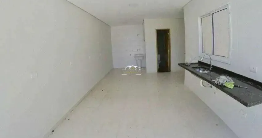 Cobertura com 2 dormitórios à venda, 125 m² por r$ 610.000,00 - jardim - santo andré/sp