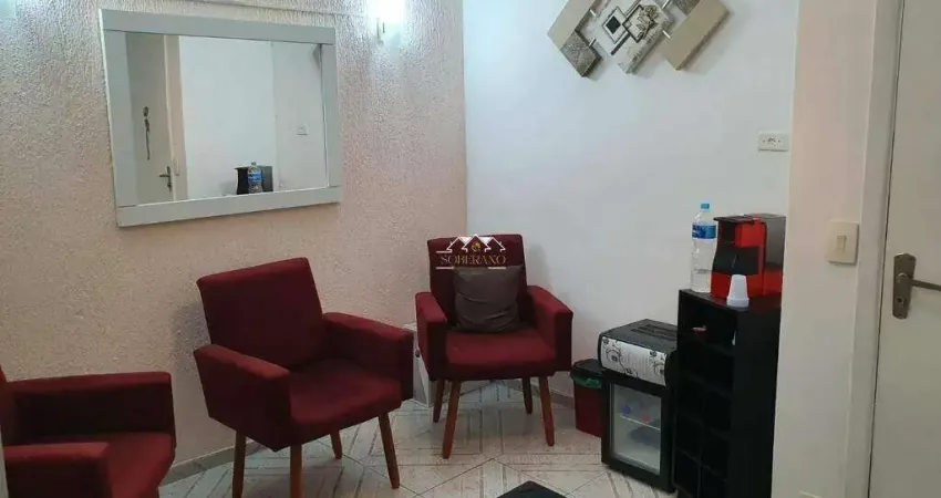 Sala à venda, 56 m² por r$ 270.000,00 - centro - santo andré/sp