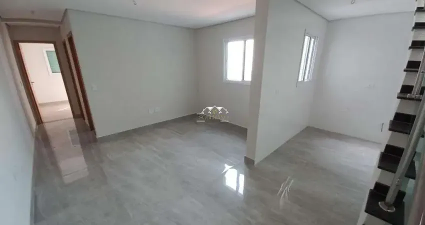 Cobertura à venda, 106 m² por r$ 570.000,00 - vila valparaíso - santo andré/sp